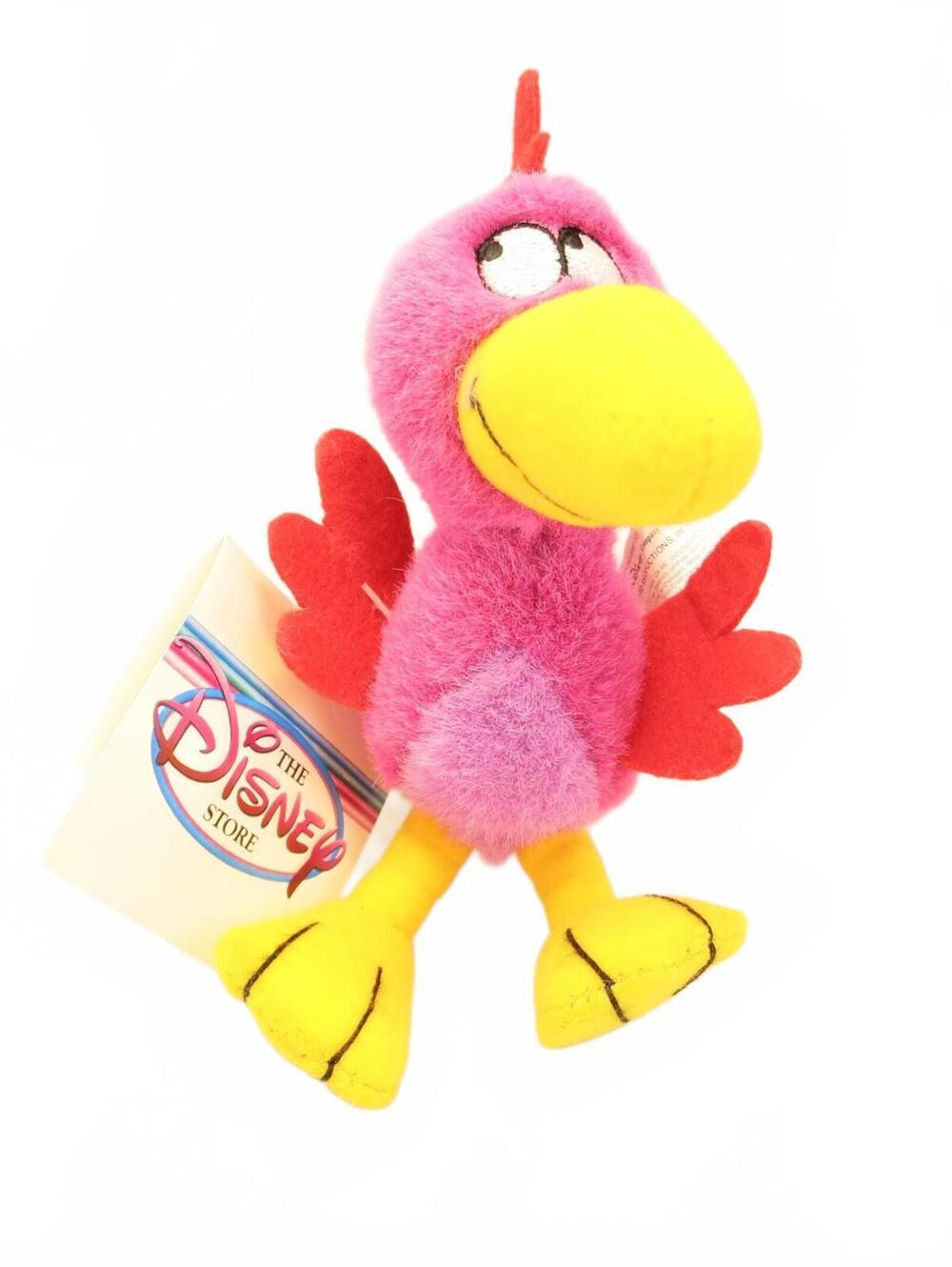 Vintage Disney Tookie Tookie Bird George Of The Jungle 6" Tall Plush NWT